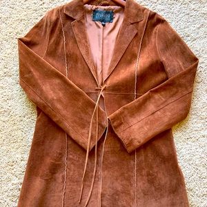 Wilson’s suede blazer